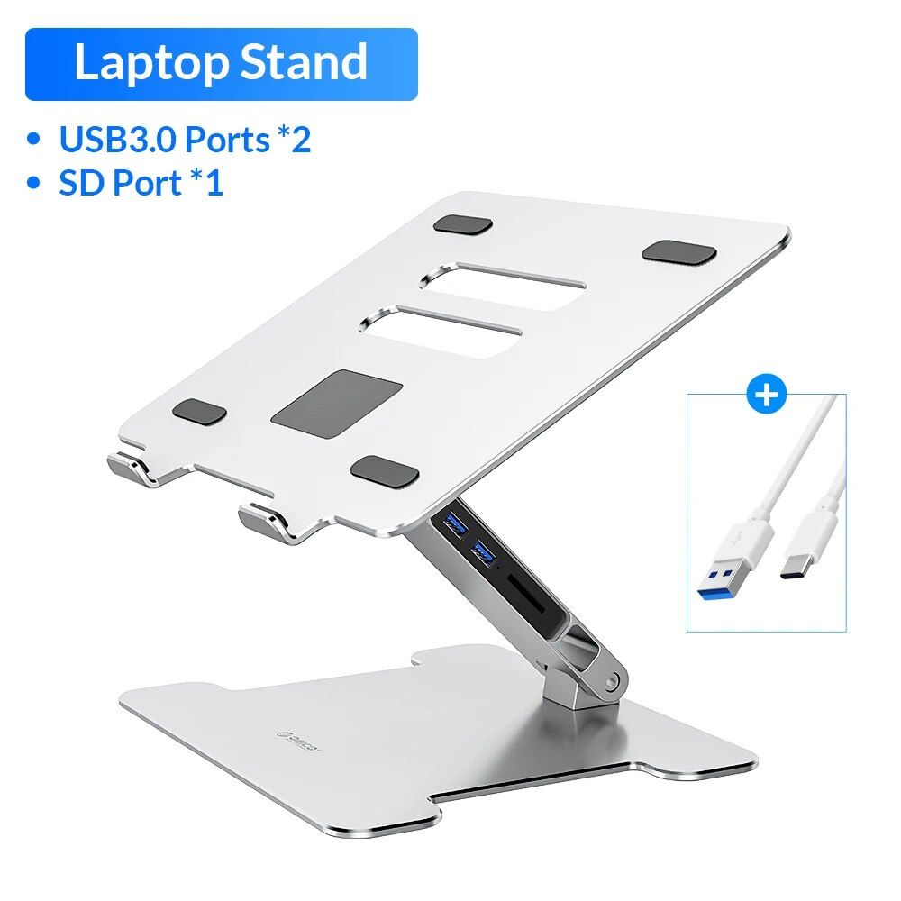 Stand with USB 3.0 and SD Port